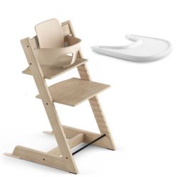 Trona Stokke Tripp Trapp Carvalho Natural com Baby Set