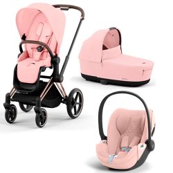Carro Trio Cybex Priam com Portabebé Cloud T