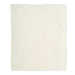 Toquilla Tricot 75x90cm Bambu Branco