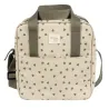 Bolsa Térmica Biberões Bebés Corações Poppy Musgo