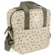 Bolsa Térmica Biberões Bebés Corações Poppy Musgo