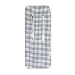 Colchonete Cadeira Universal Reversível Reta Vicky Azul 30X80X1 Cm