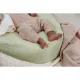 Funda Almohada De Lactancia Muselina Lavada 62X60 Cm Me-Uni Soft Olive
