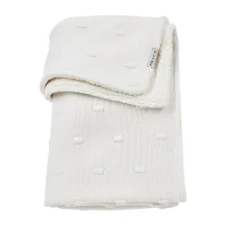 Manta Minicuna Algodão 75X100 Cm Me-Knots Teddy Off White