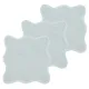 Pack 3 Toalhas Faciais 30X30 Cm Me-Terry Wavy Grey Blue