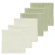 Pack 6 Toalhas Faciais 30X30 Cm Me-Popcorn Naturel/S.Olive