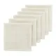 Pack 6 Toalhas Faciais 30X30 Cm Me-Uni Nature