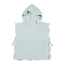 Poncho de Banho 1-3 Anos Me-Terry Wavy Grey Blue