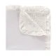 Manta Reversível 65X65X1 Cm Linho Cinza