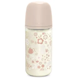 Biberão de Vidro 240ml Wonderland Rosa
