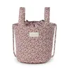 Bolsa Bucket Cereja Flores