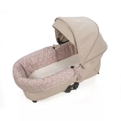 Cobre Cuco Dual + Lençol Ajustável Cuco Cherry Flores