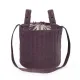 Bolsa Bucket Velvet Cereja