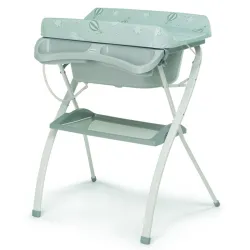 Bañera Cambiador Lindo Bagnetto Cinza