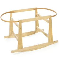 Suporte Moisés Vime Balanço Madeira Natural