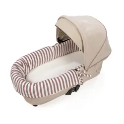 Cobre Cuco Dual + Lençol Ajustável Cuco Cherry Rayas