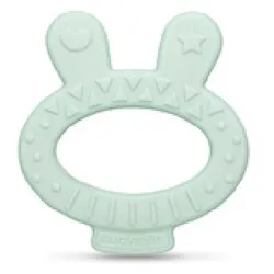 Mordedor Silicona Wonderland Coelhos Verde