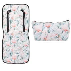 Pack Organizador y Colchoneta Bimbidreams Flamingo