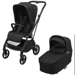 Carrito Duo Leona 2 + Capazo Sense Twillic Black