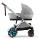 Cochecito Elétrico Cybex E-Gazelle Silver Stone Grey