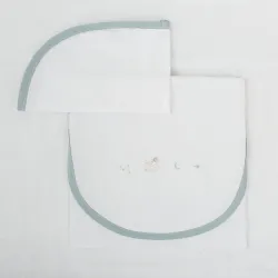 Juego de Lençóis Algodão 100% 3 Peças Blue Sky Coche 002 Blue Sky 535 16 B/ver