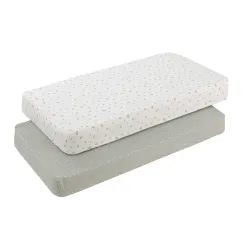 Bajera Cuna 60 Pack 2 Ud 60X120X17Cm Calma Verde