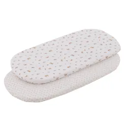 Bajera Moises/Carro Pack 2 Ud 35X80X7Cm Senda Bege