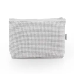 Bolsa Aseo Polo Grey 6X28X20Cm