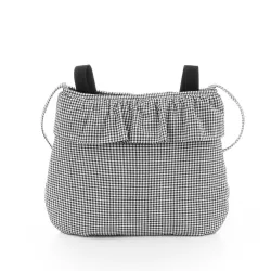 Bolso Maternal Boho Polo Black 3.5X41X38.5Cm