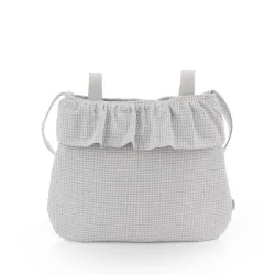 Bolso Maternal Boho Polo Grey 3.5X41X38.5Cm