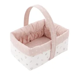 Cesta Canastilla 22.5X29X29Cm Calma Rosa