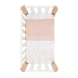 Funda Nórdica Minicuna 70X77X1Cm Calma Rosa