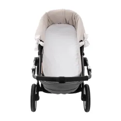 Garnitura Capazo Cremallera Reversible Candela Crudo 35X75X35Cm