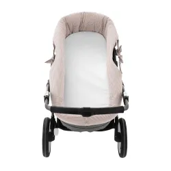 Garnitura Capazo Reversível Candela Wine 35X75X35Cm