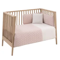 Juego 2 Piezas Funda Nordica Cuna 60 Tender Blush 100X140X3Cm