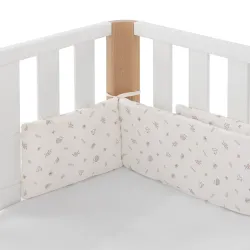 Protetor de Berço Doco 103X19X2Cm Calma Rosa