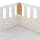Protetor de Berço Doco 103X19X2Cm Senda Bege