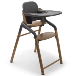 Pack Bugaboo Giraffe Madeira Quente/Cinza + Baby Set + Bandeja