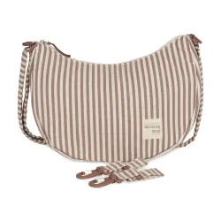Bolsa Crossbody Gondola Praline Rayas Moka