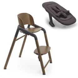 Pack Bugaboo Giraffe Madeira Quente/Cinza + Hamaca