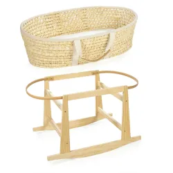 Moises Mimbre + Patas de Suporte Walking Mum