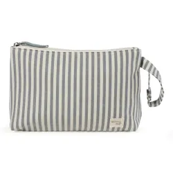 Necessaire Praline Rayas Matcha