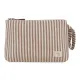 Necessaire Praline Rayas Moka