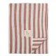 Toquilla Tricot 75x90 254 Bambu Stripes Bas 04 Ros