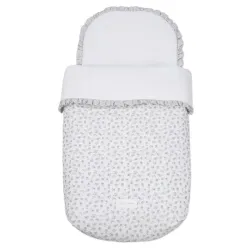 Saco Cuco Little Bloom Flor Cinza Tog 2,5