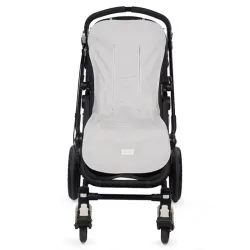 Colchoneta Little Bloom Vichy Cinza