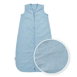 Saco Dormir Redondo S/M Lino T.0.5 70 Cm Me-Studio Jeans Blue