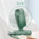 Mini Ventilador Portátil Usb Viagem Pf002 Único Verde