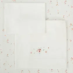 Tríptico Punto Cuna 60x120 683 Monet R01 14 B/rosa