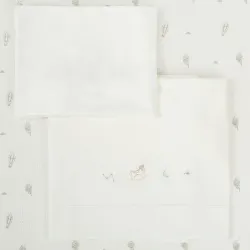 Tríptico Punto Minicuna 50x80 681 Blue Sky 535 16 B/verde